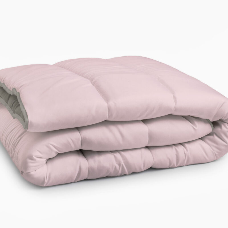 All-in One Lazy dekbed Kaki/Roze 240 x 200